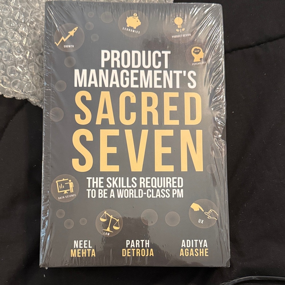Product Management's Sacred Seven Notebook - Black